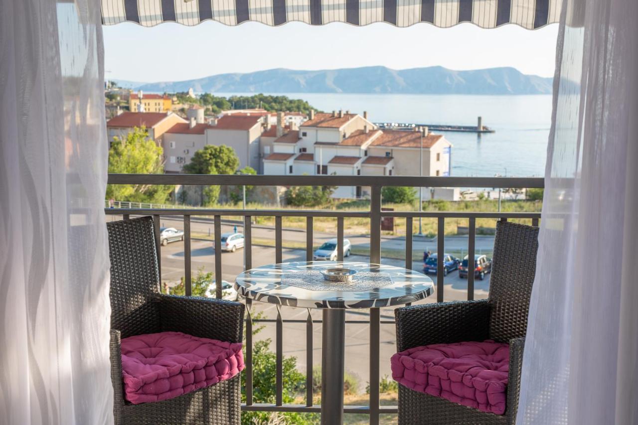 Beautyful Sea View 6 Luxury Studio Danijela Apartment Senj  Exterior photo